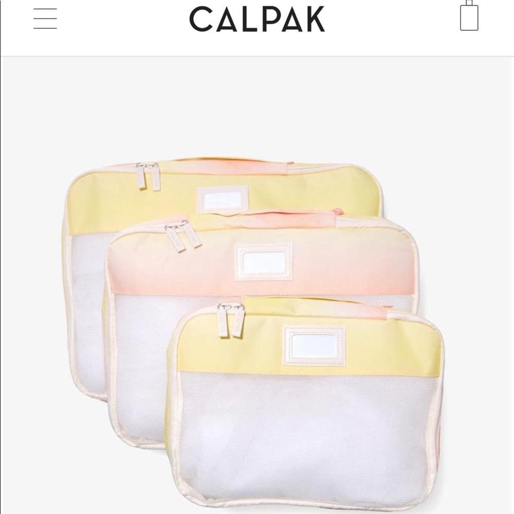 Calpak Travel Cube Organizer Set